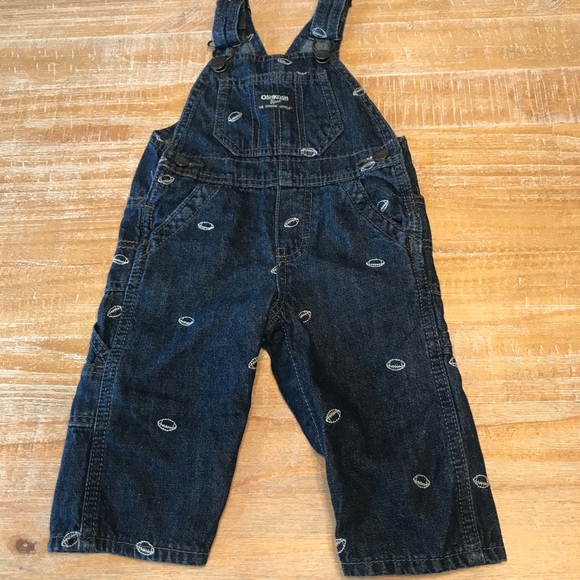 Oshkosh Denim Overall for Toddler Boy - Picture 2 of 4